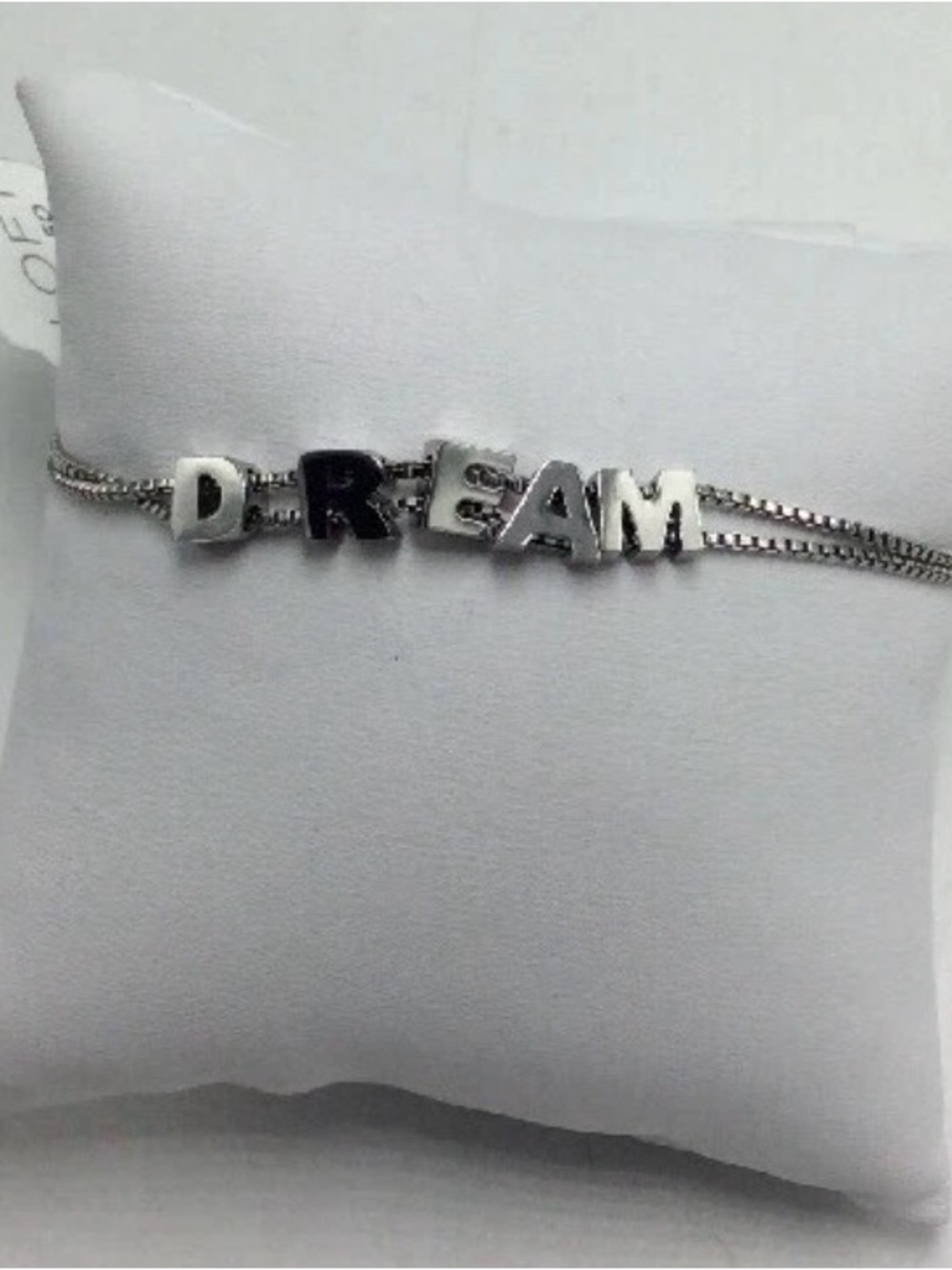 LOFT Silver 'DREAM' Letter Adjustable Bracelet